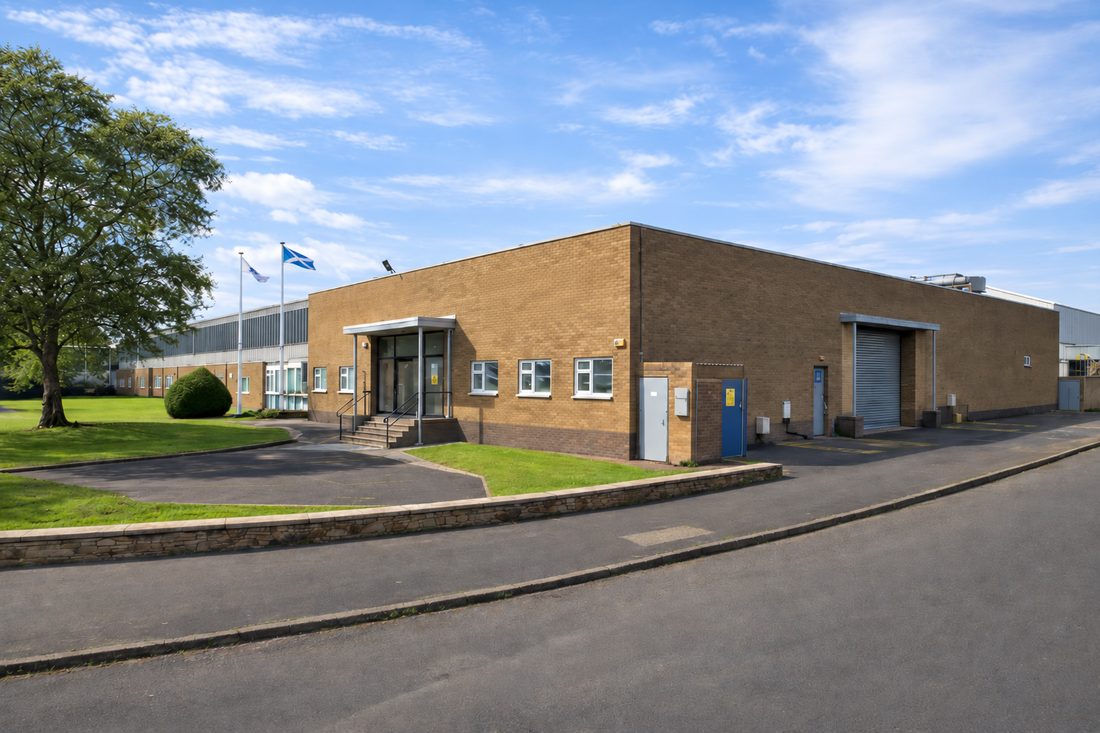 Exterior view of the Glenrothes engineering facility